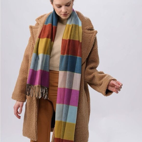 FRAAS CASHMINK - MADE IN GERMANY - Scarf - petrol NWT in packaging - Picture 3 of 12